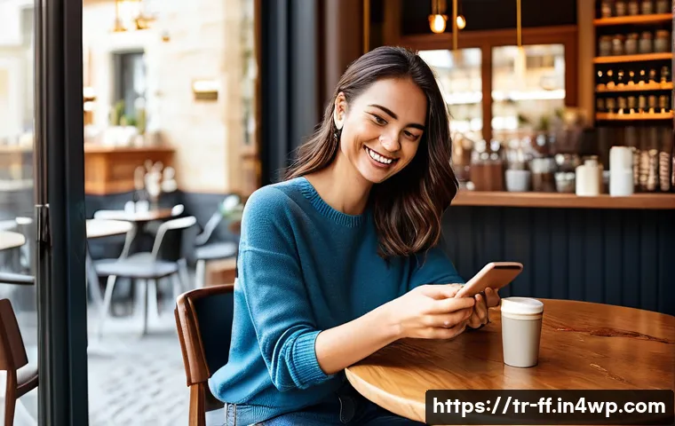 하이퍼 퍼스널라이제이션과 브랜딩 전략 - **Prompt 1: The Personal Touch in a Modern Cafe**
A young woman in her mid-20s, with a warm smil...