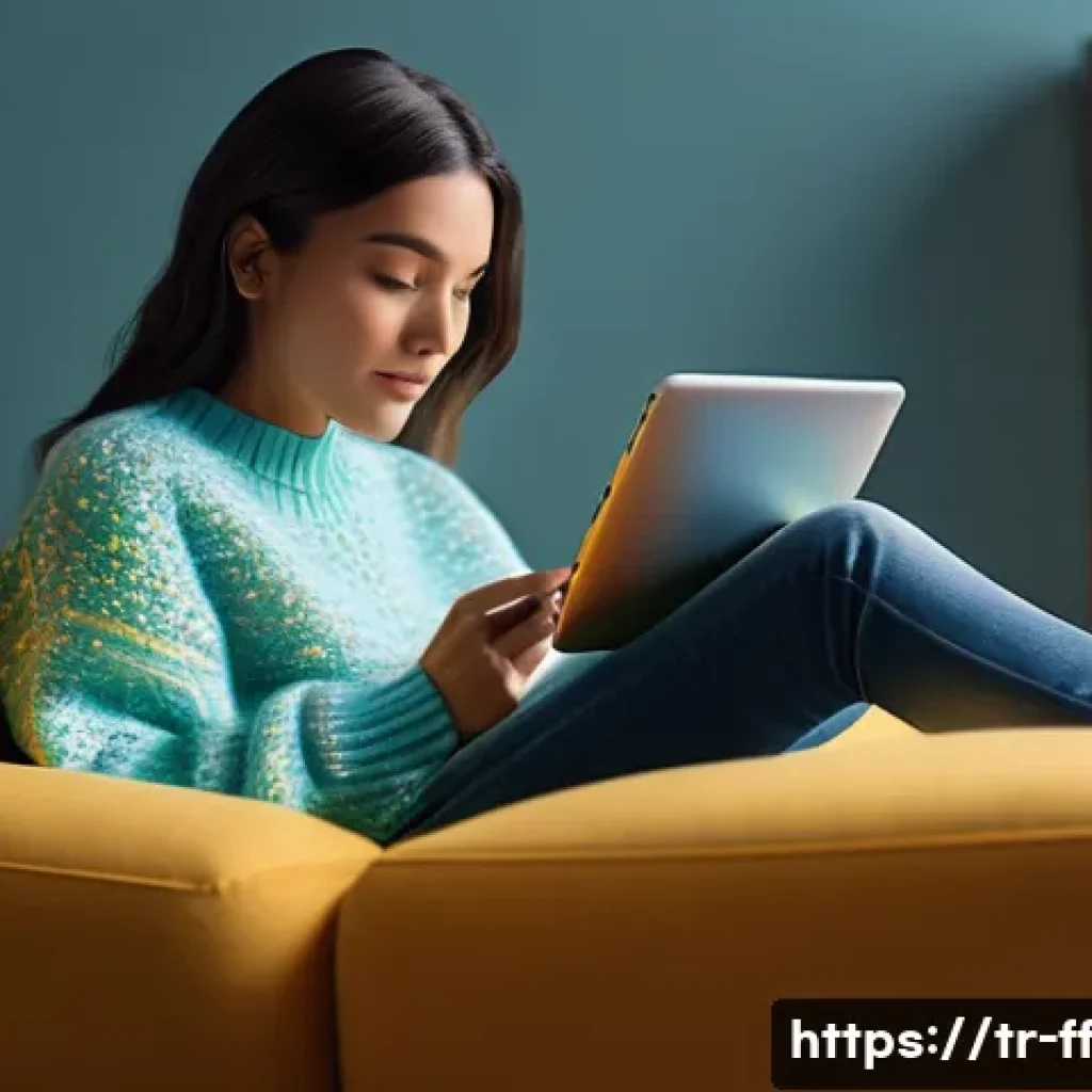 하이퍼 퍼스널라이제이션과 광고 타겟팅 - **Prompt 1: The Personalized Digital Ecosystem**
A young adult, casually dressed in a stylish sw...