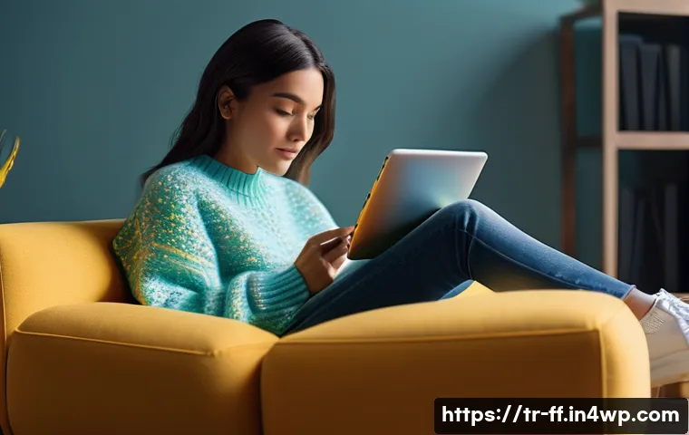 하이퍼 퍼스널라이제이션과 광고 타겟팅 - **Prompt 1: The Personalized Digital Ecosystem**
A young adult, casually dressed in a stylish sw...