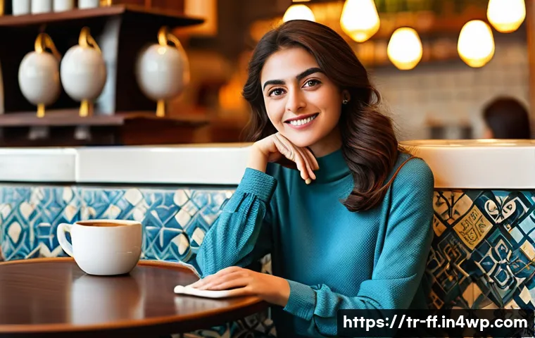 하이퍼 퍼스널라이제이션과 브랜드 충성도 - **Prompt:** A vibrant, sunlit scene featuring a young Turkish woman in her late 20s, elegantly dress...